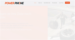 Desktop Screenshot of power-phone.de